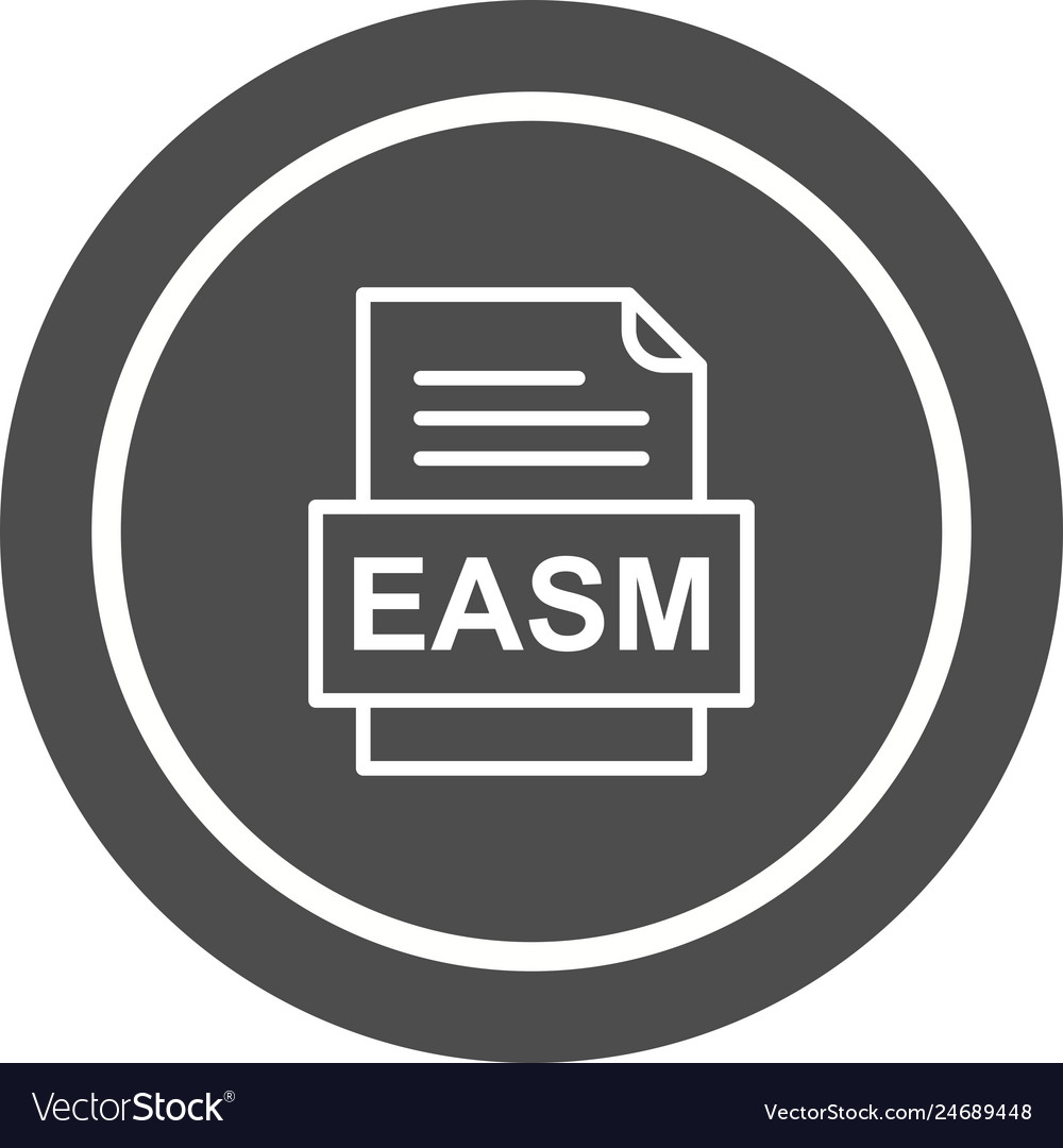 Easm file document icon