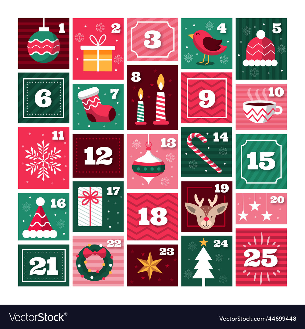 Flat Advent Calendar