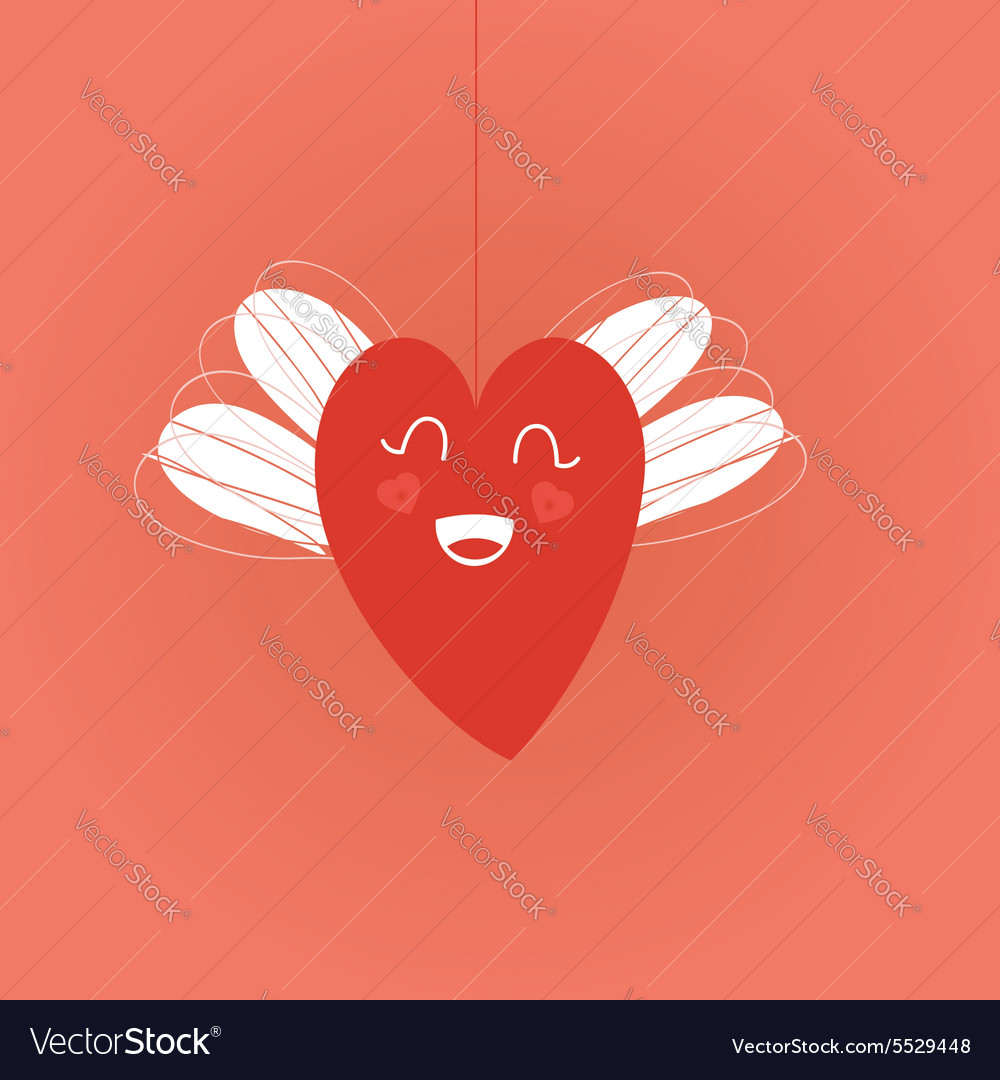String in red