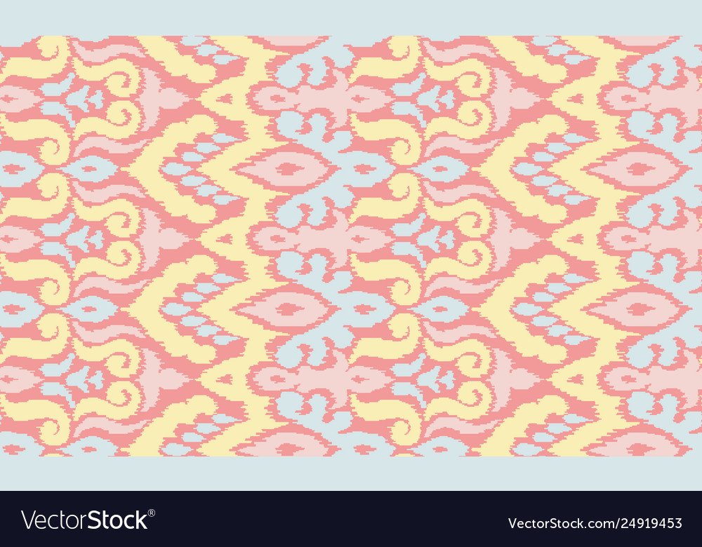 Abstract seamless pattern in ethnic style