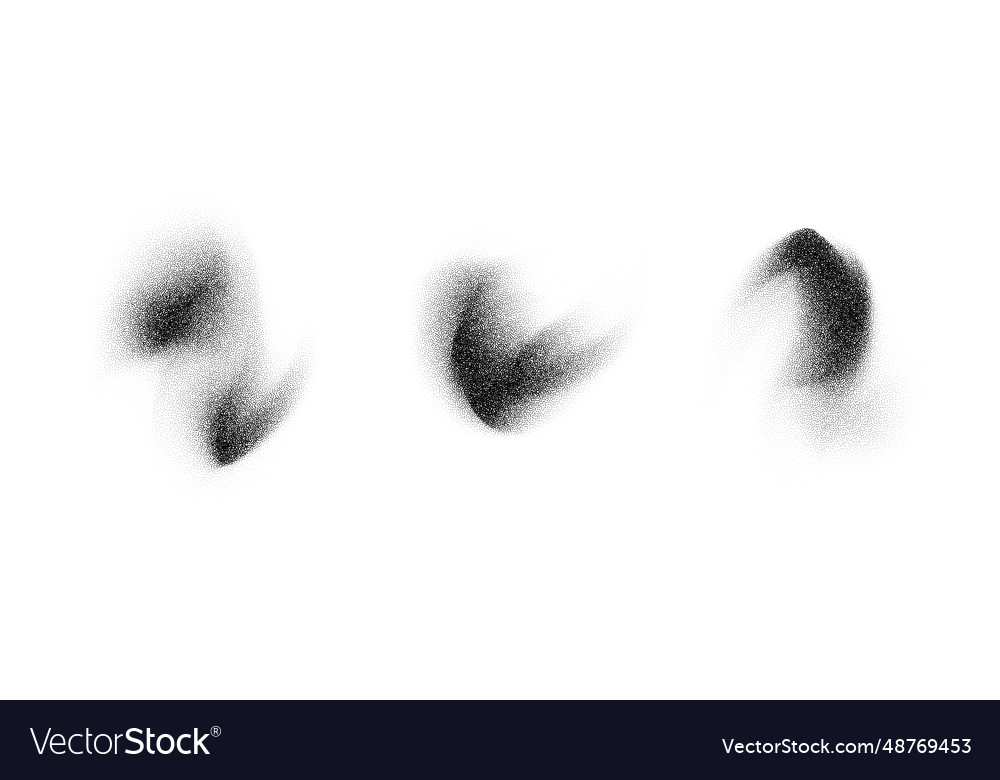 Abstract textured smudge elements noise grain