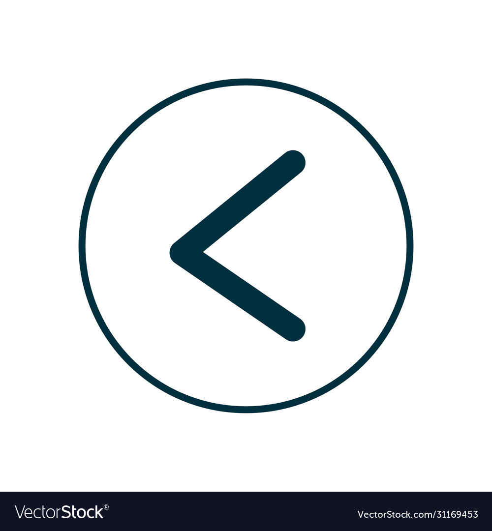 Less than line style icon design