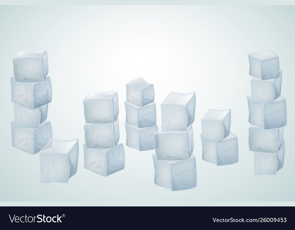 Square ice cubes