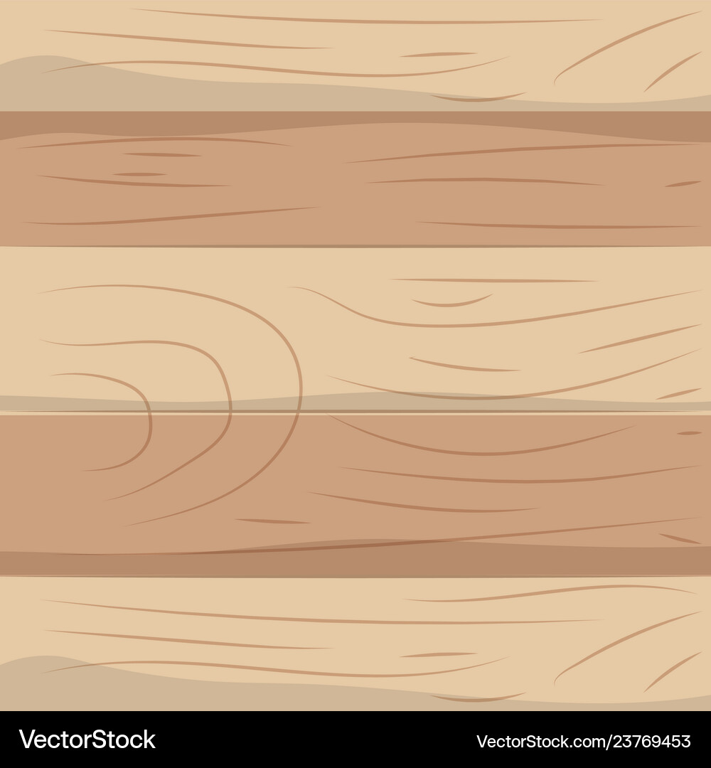 Wooden background cartoon Royalty Free Vector Image