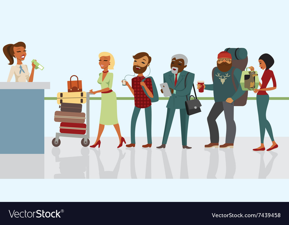 Airport Check-In Queue