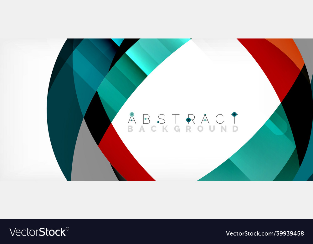 Geometric abstract background circle created