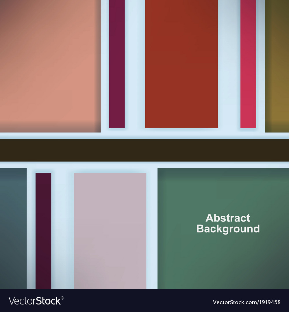 Retro Hintergrund mit farbigen Quadraten und Streifen