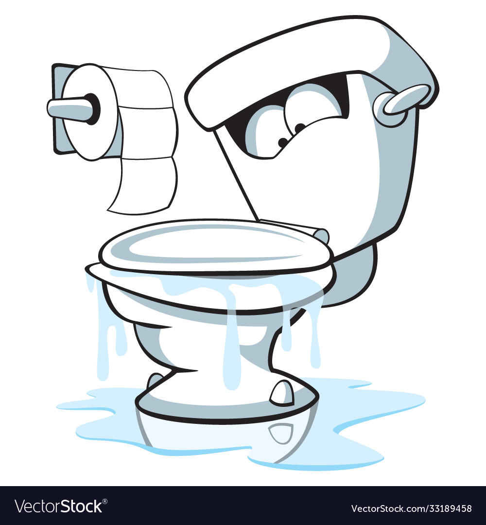 Toilet 3 Royalty Free Vector Image - VectorStock