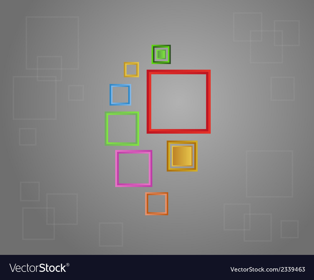 Background with squares