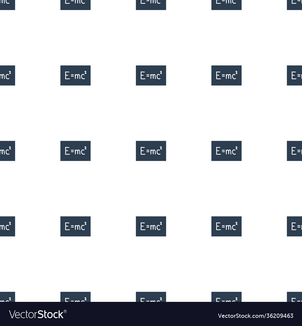 Board with formulas icon pattern seamless white