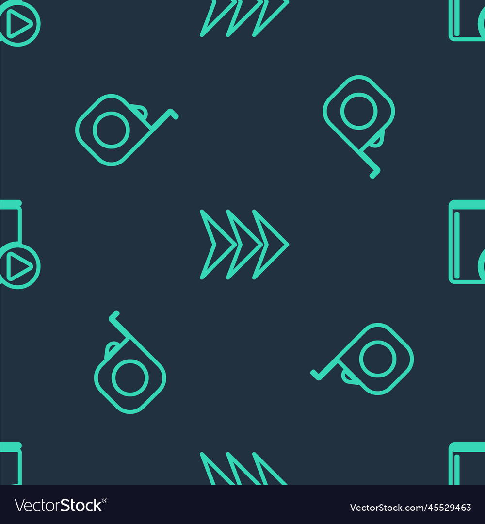 Set line arrow roulette construction and audio