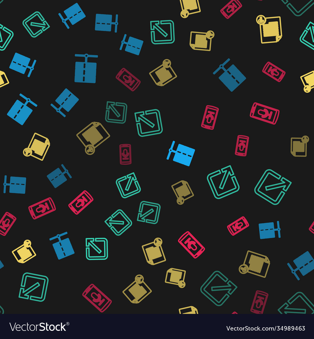 Set line server data web hosting open new vector image Set line server data web hosting open new