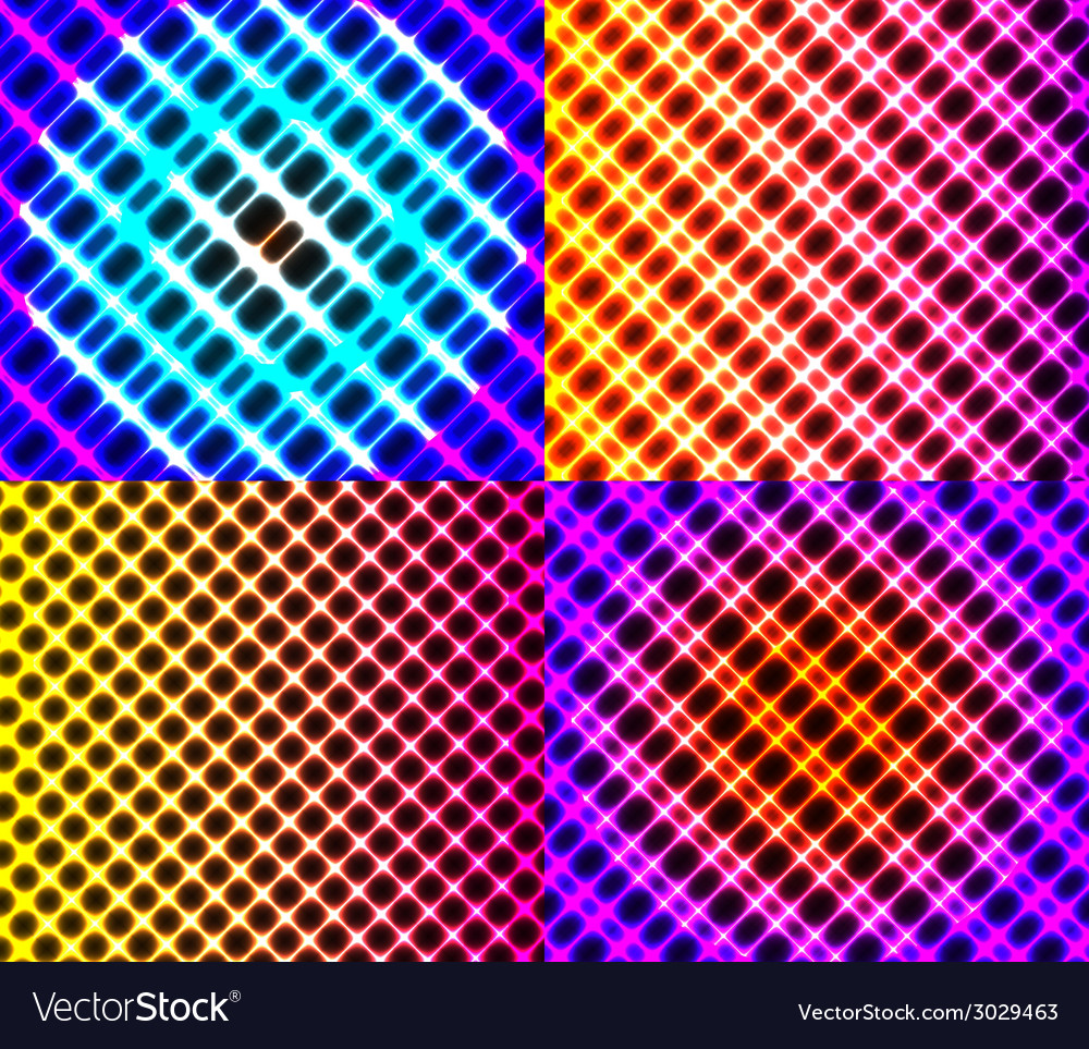 Set of dark abstract spectrum background lines
