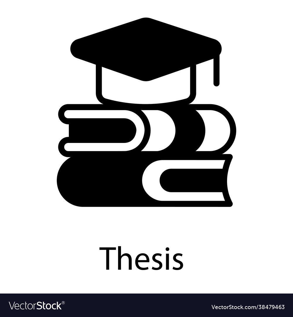 thesis vector art