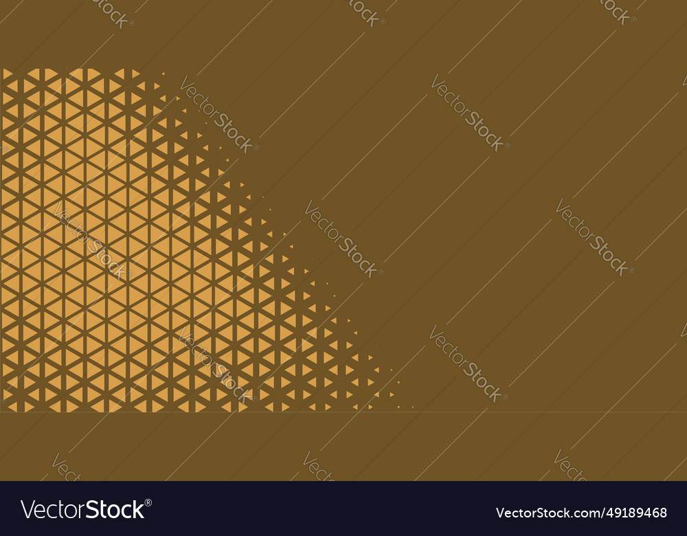 Abstract triangle shape banner background