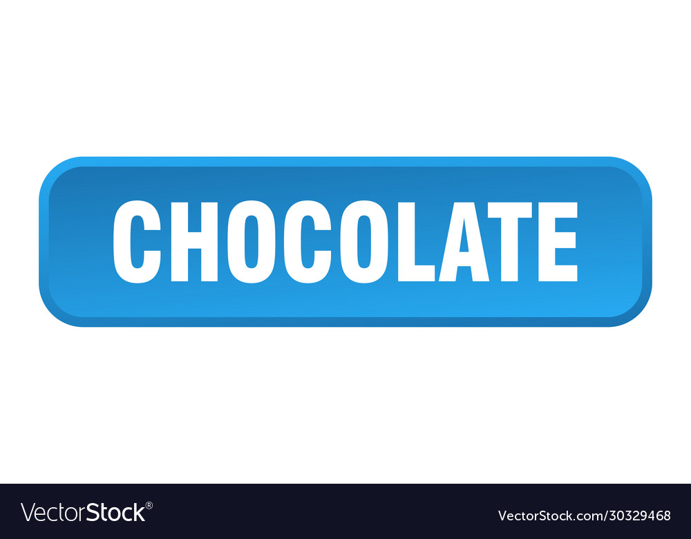 Chocolate button square 3d push