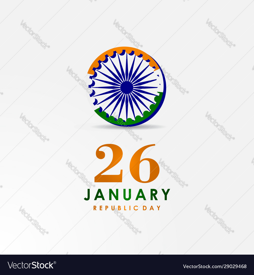 India Republic Day Design For Banner Or Background
