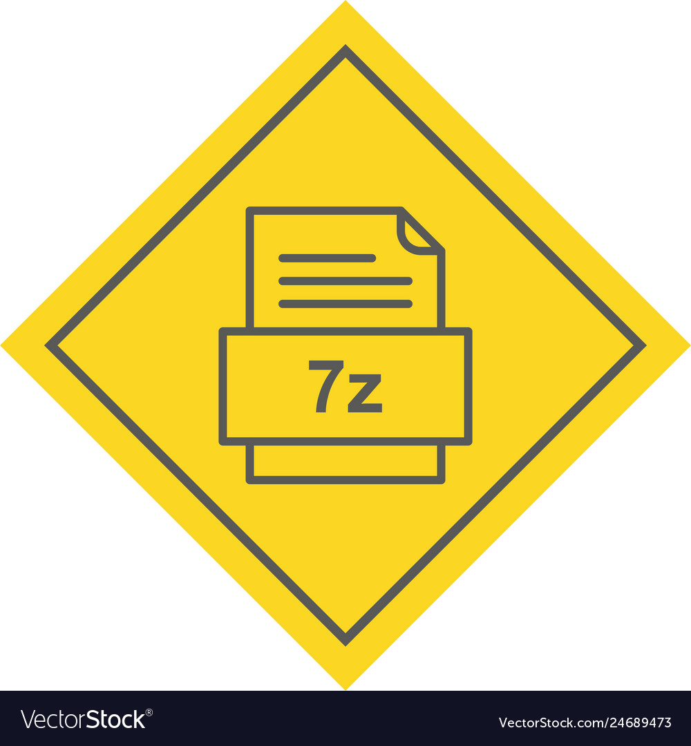 7z file document icon