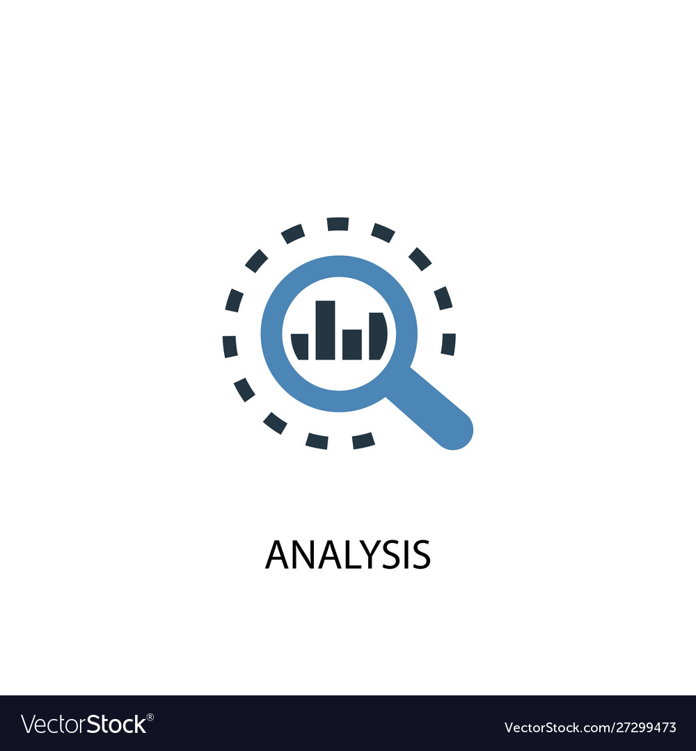 Analytics Concept - Blue Icon