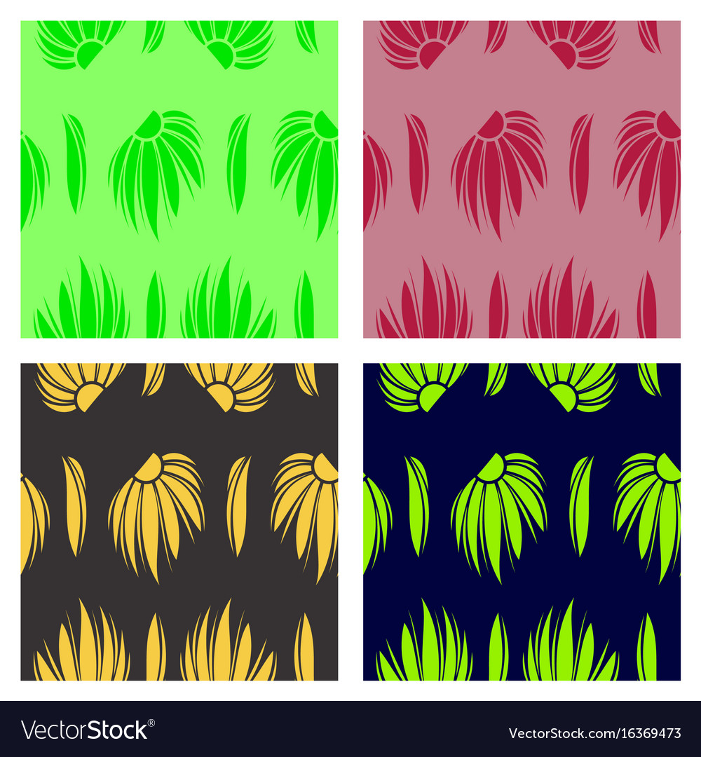 Assembly of patterns in bright style