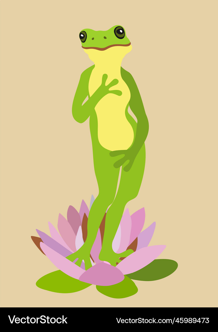 Frog Royalty Free Vector Image - VectorStock