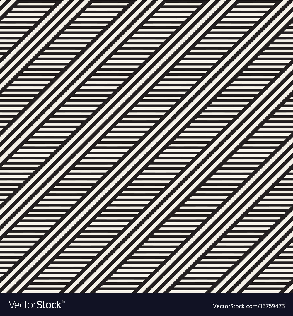 Parallel Striped Monochrome Pattern