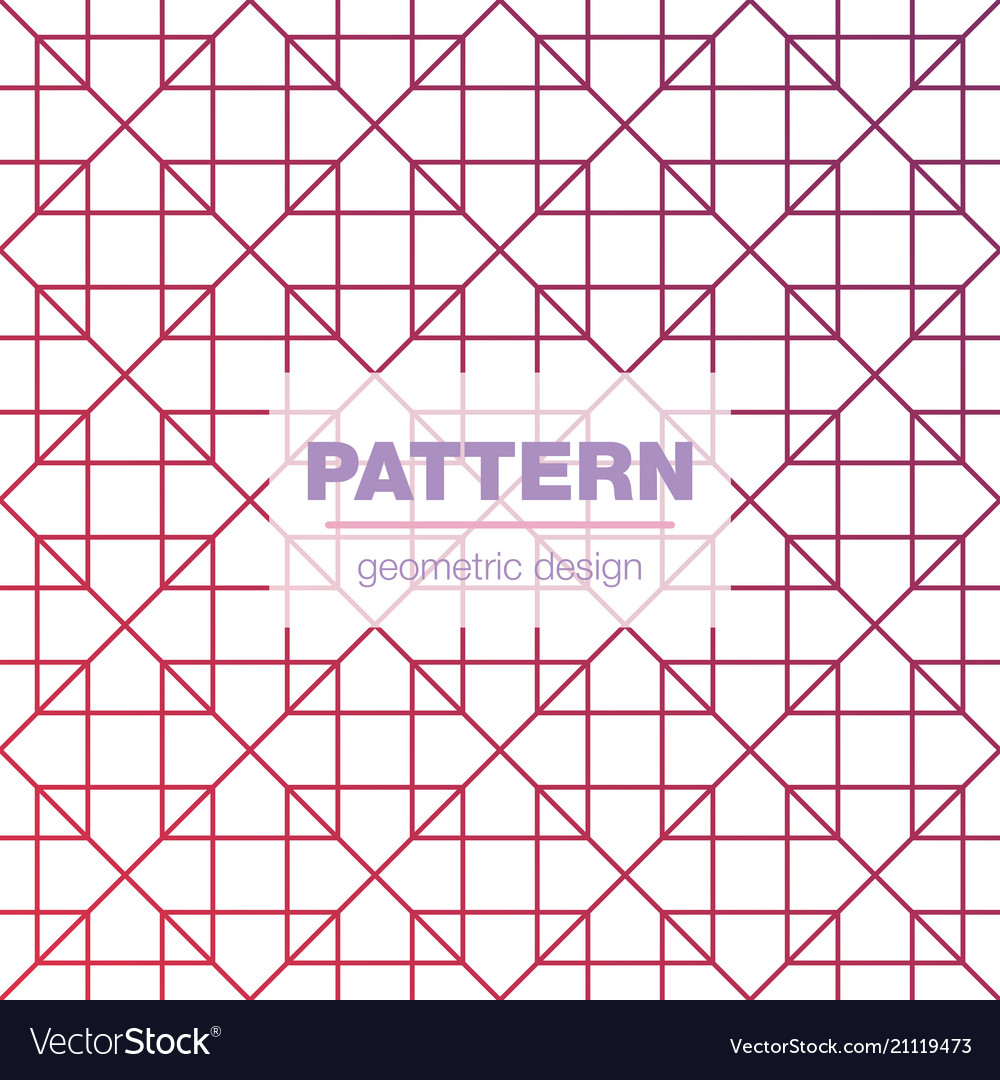 Seamless linear pattern with thin poly lines