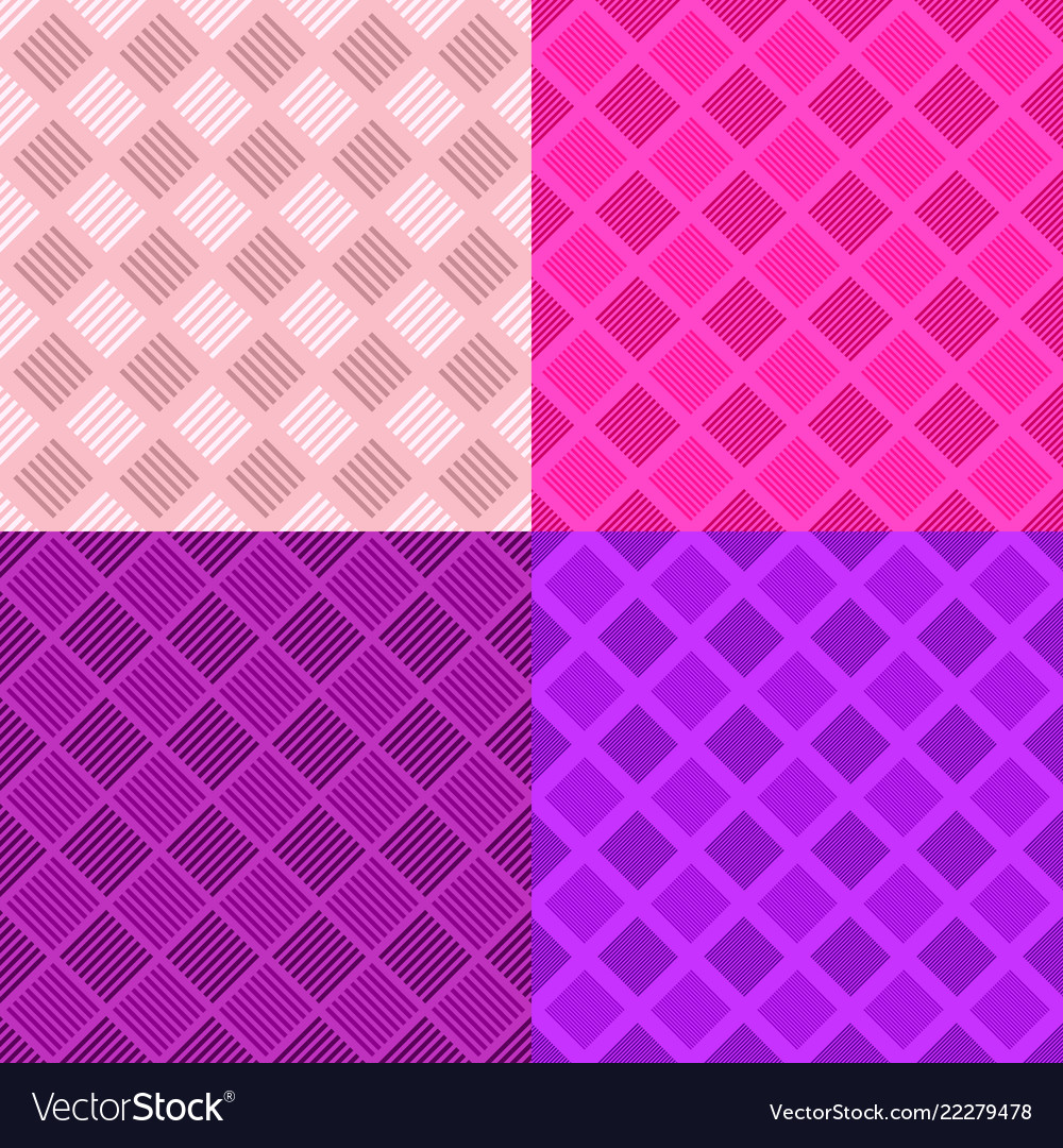 Abstract repeating pattern set - square vector image Abstract repeating pattern set - square