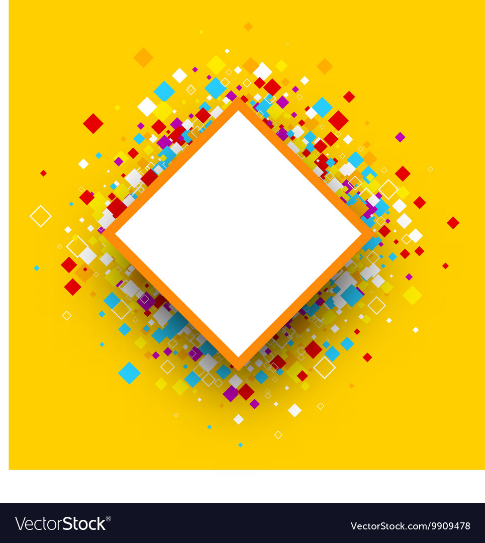Background with color rhombs