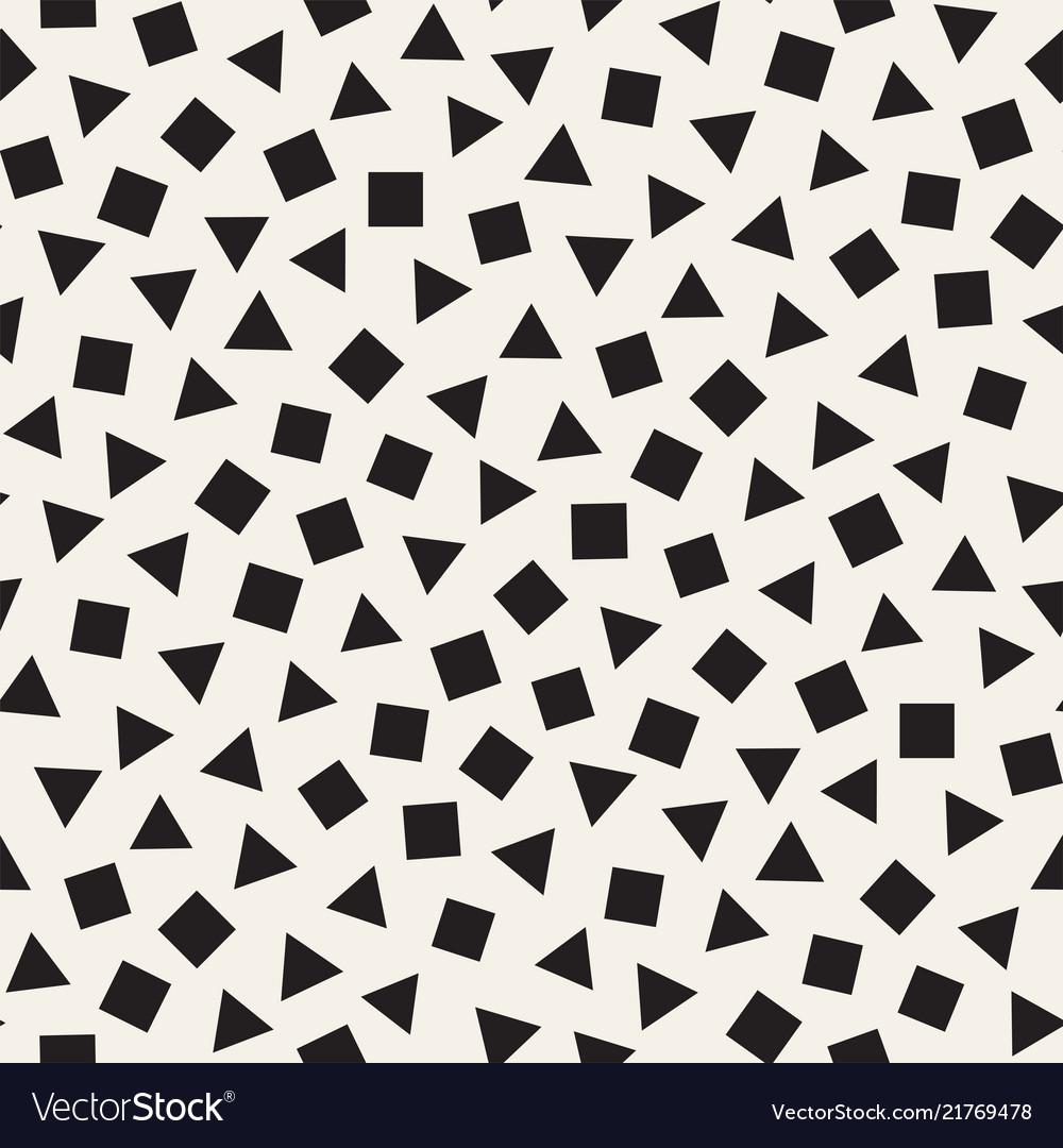 Seamless chaotic patterns randomly scattered