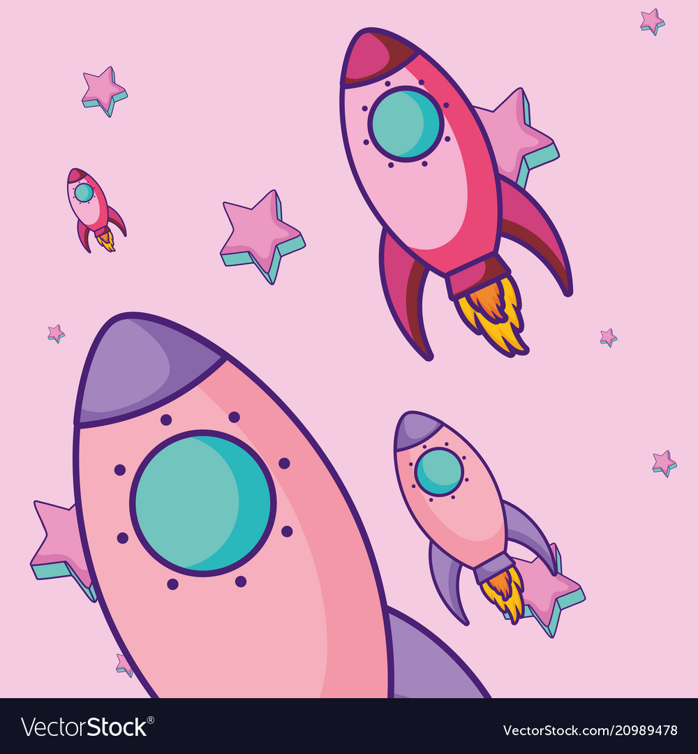 Space rocket icon Royalty Free Vector Image - VectorStock