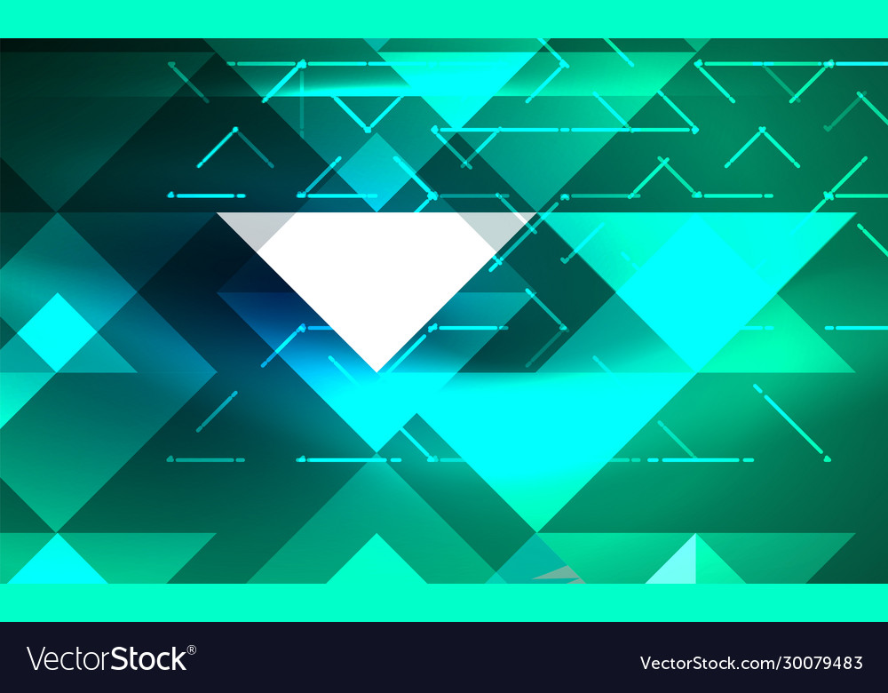 Abstract background mosaic triangle pattern
