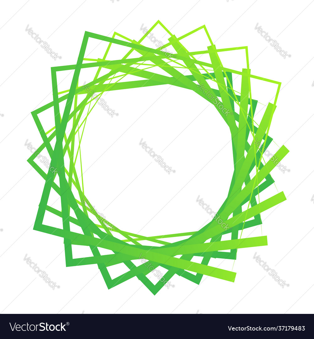 Abstract edgy angular design element geometric