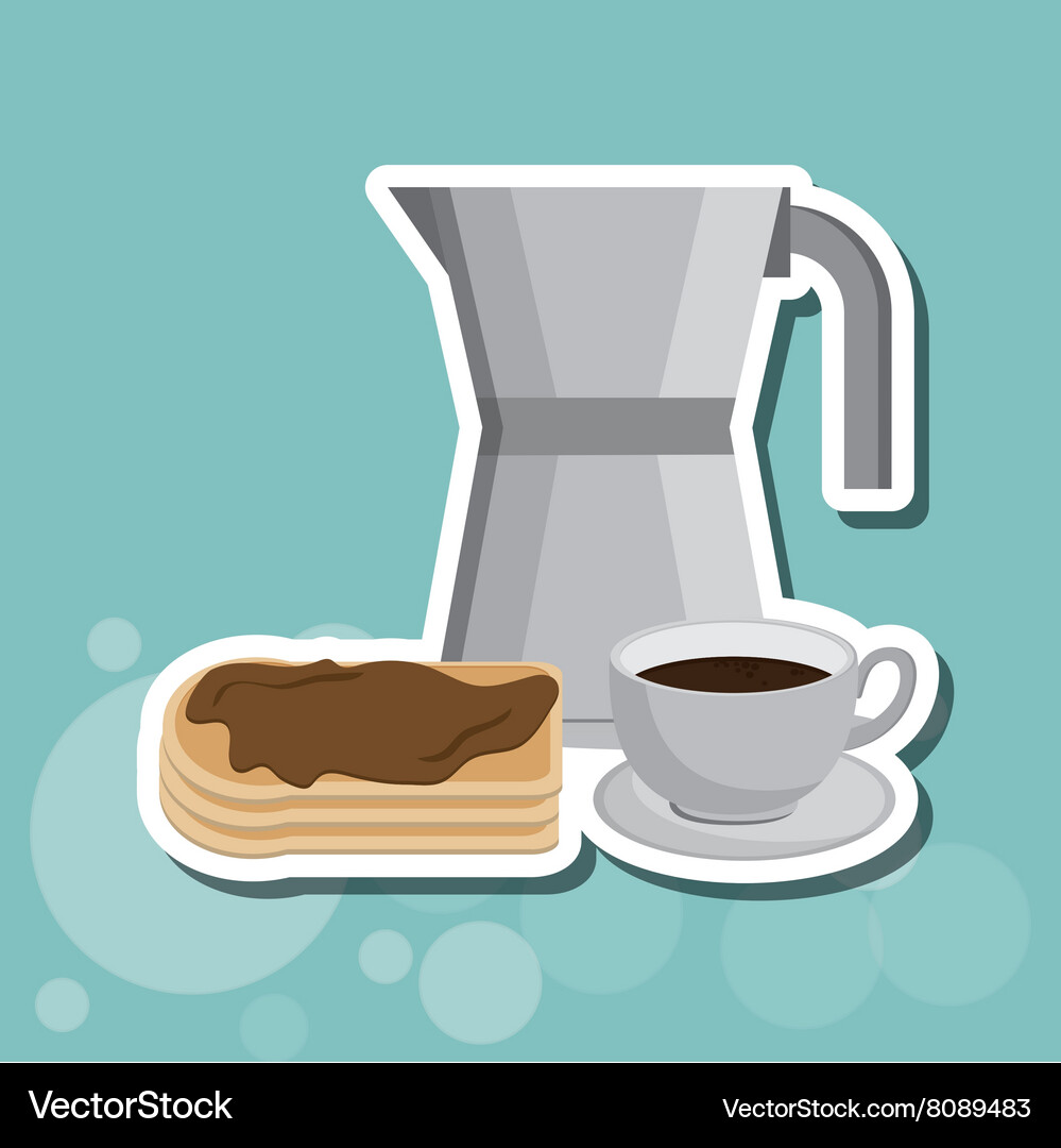 Breakfast design Royalty Free Vector Image - VectorStock