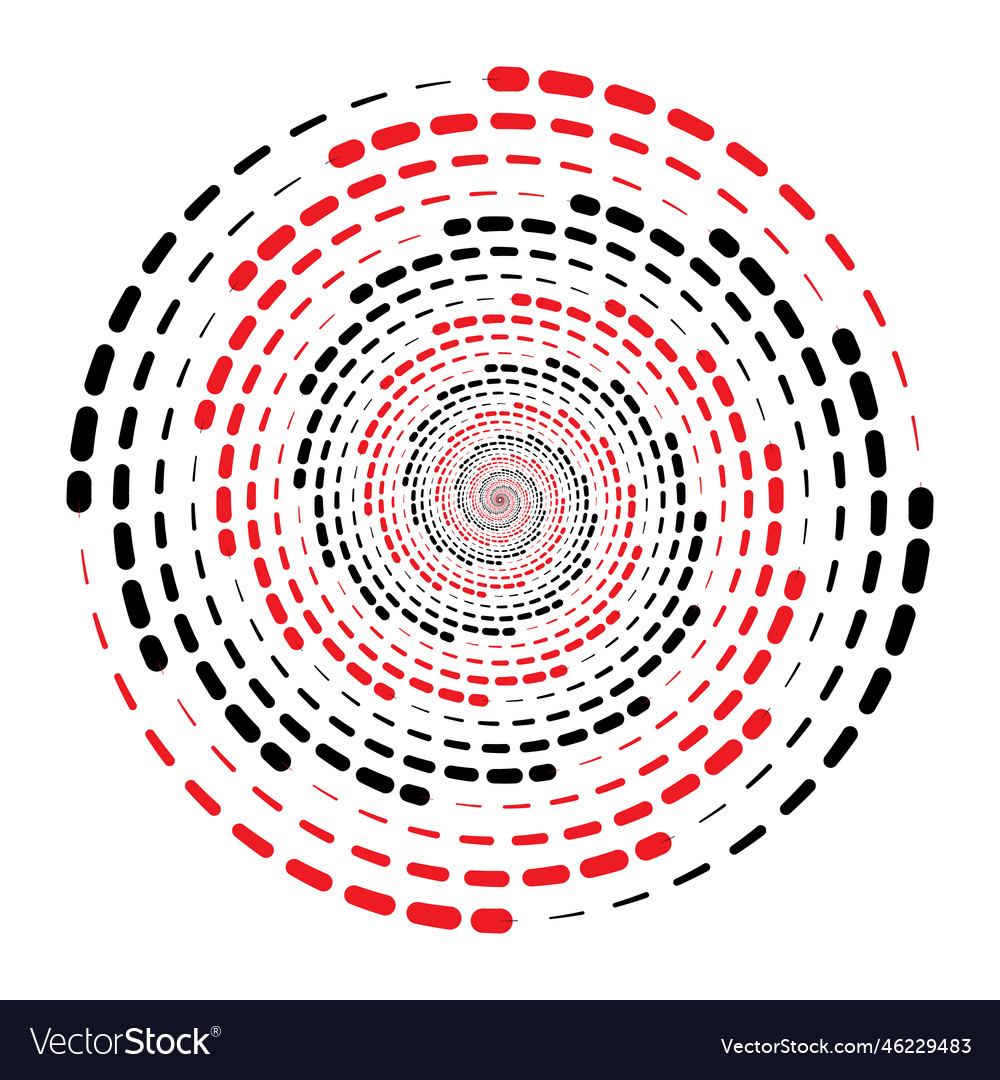 Dynamic abstract circle