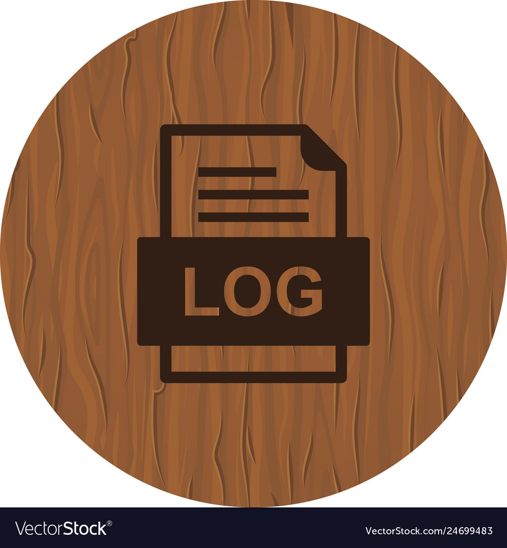 Log file document icon