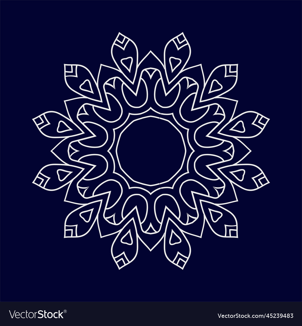 Mandala pattern design background