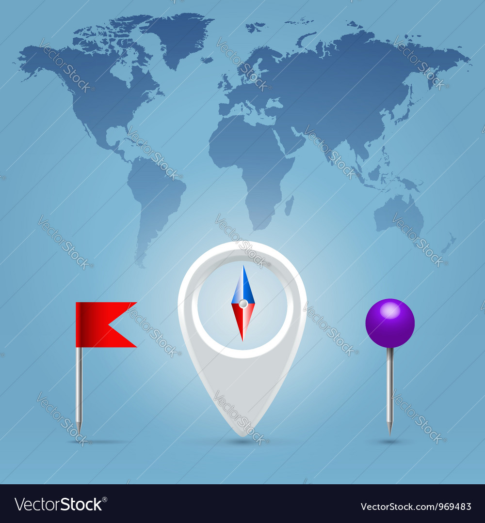 Navigation Pin Icons