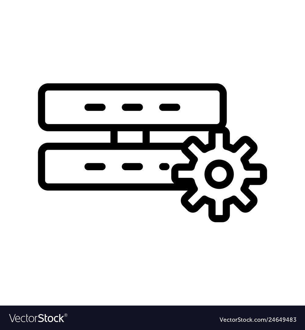 Server setting icon