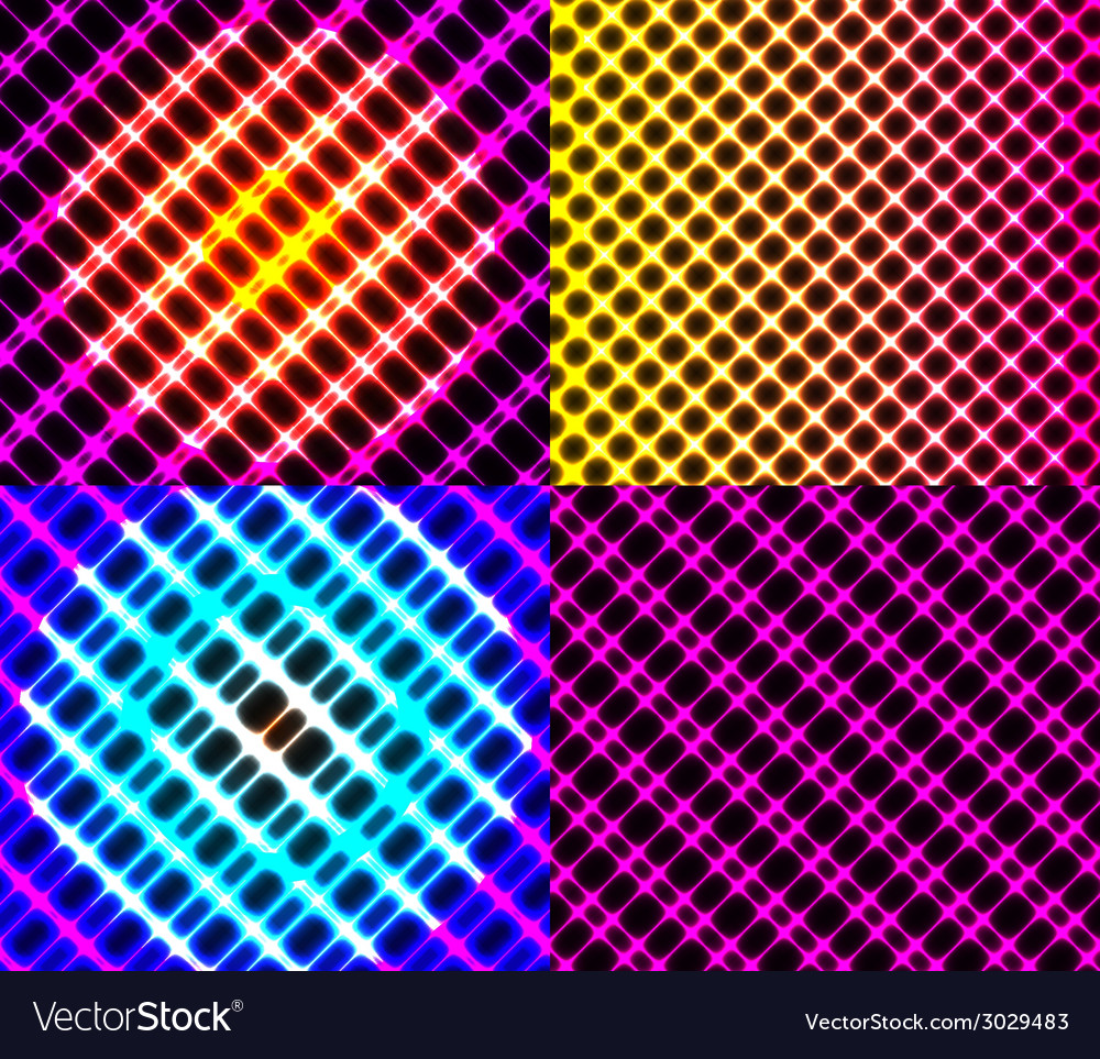 Set of dark abstract spectrum background lines