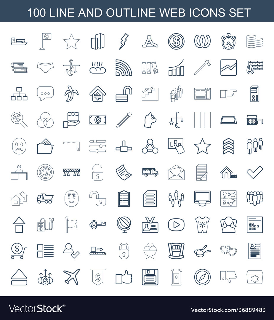 Web icons