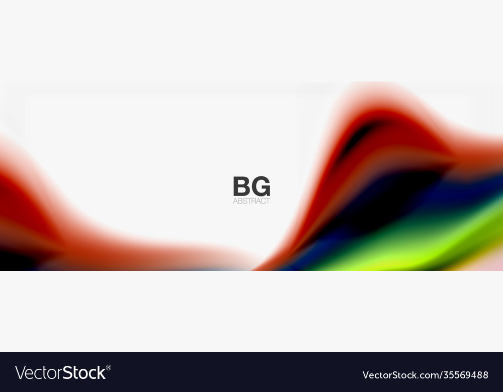 Abstract background smooth flowing lines blurred Vector Image Abstract background smooth flowing lines blurred