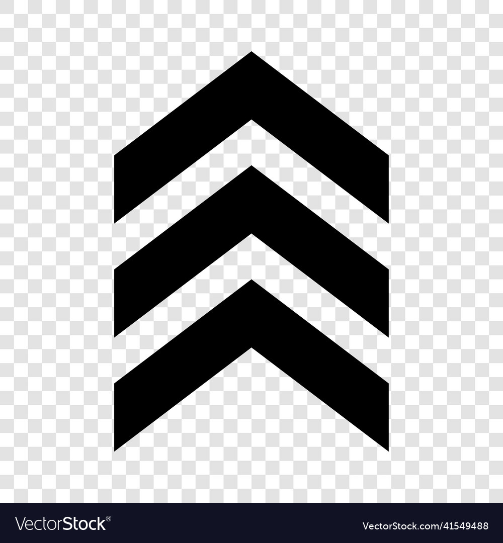 Chevron icon Royalty Free Vector Image - VectorStock