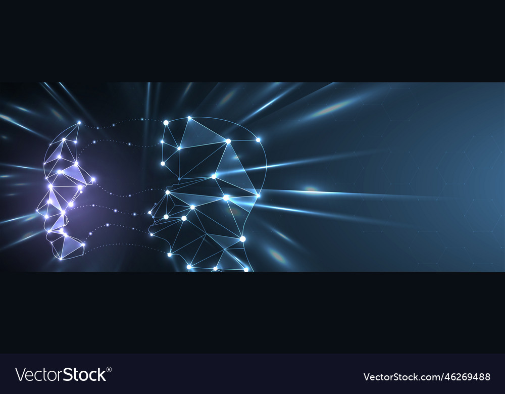 Conceptual technology of artificial intelligence vector image Conceptual technology of artificial intelligence