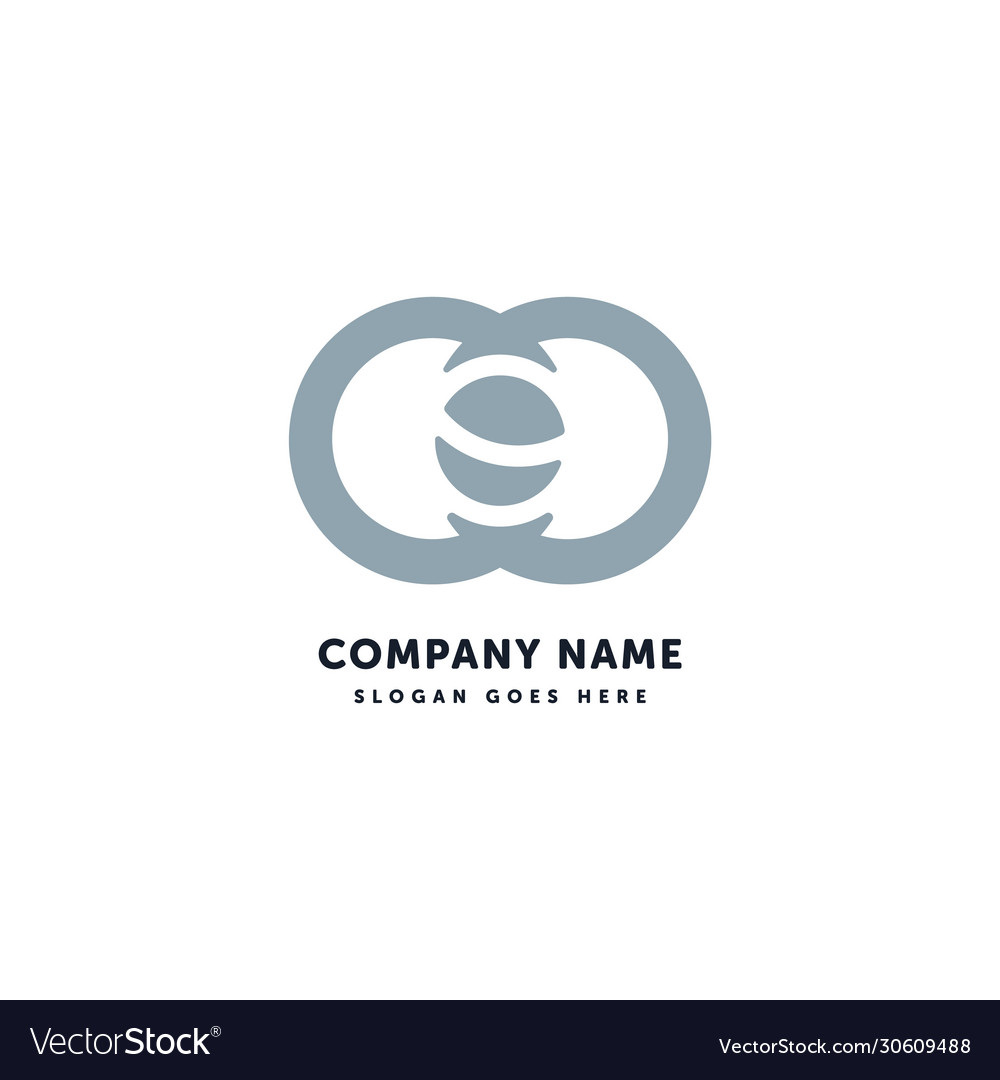 Planet logo creative abstract icon mark design