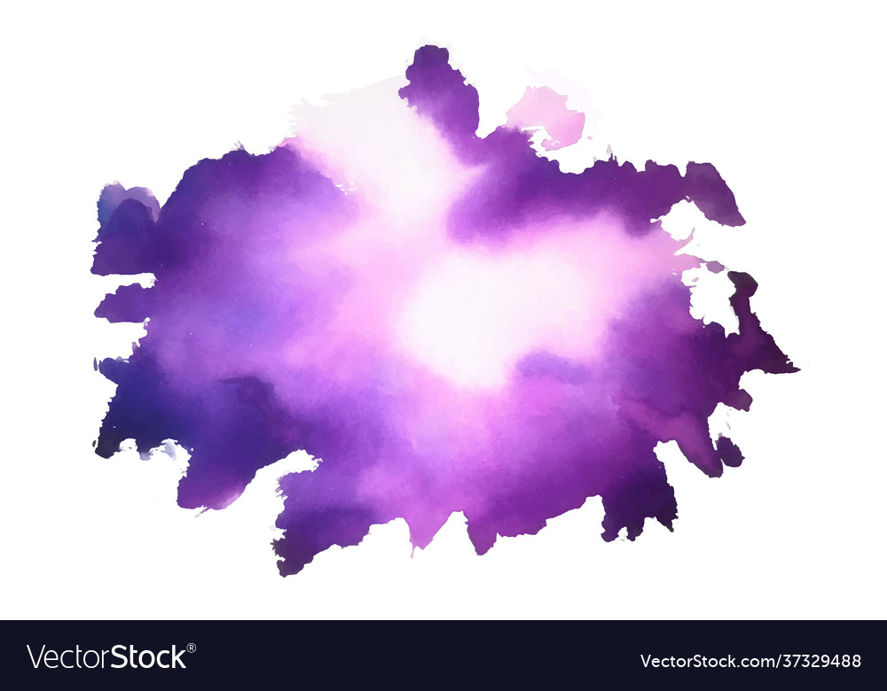 Purple Watercolor Stain Texture