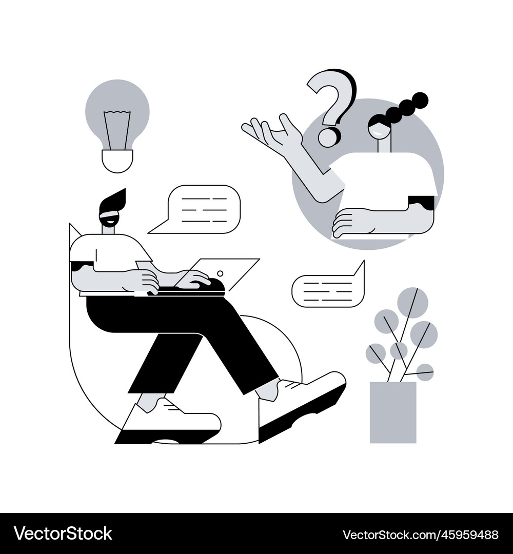 Useful tips abstract concept Royalty Free Vector Image