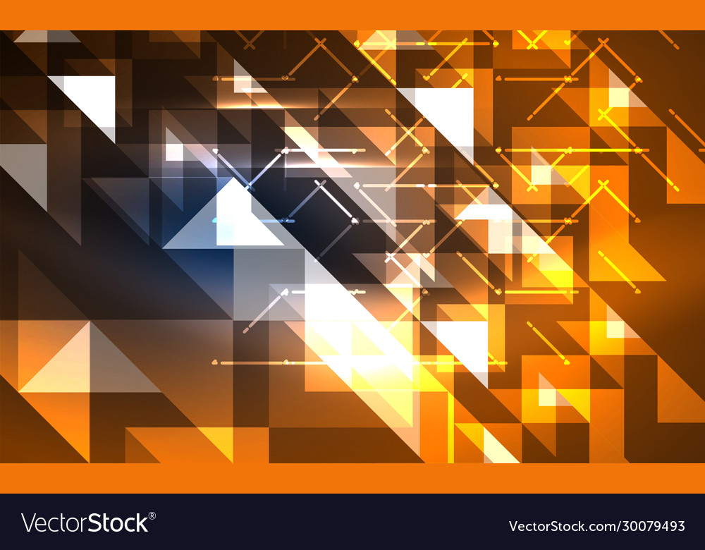 Abstract background mosaic triangle pattern vector image Abstract background mosaic triangle pattern