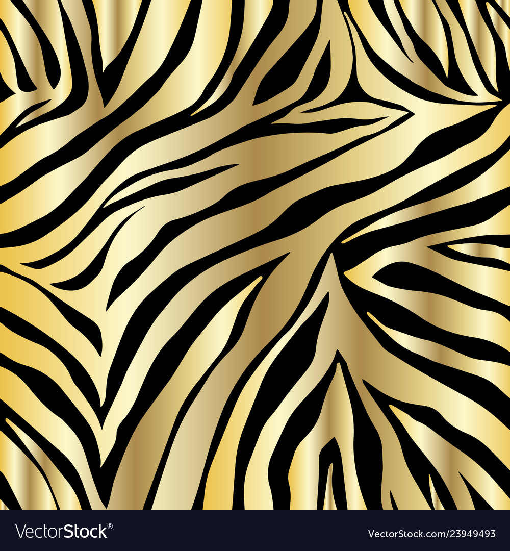 Animal print zebra ornament Royalty Free Vector Image