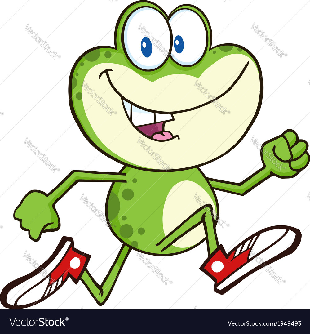 Cute Cartoon Frog
